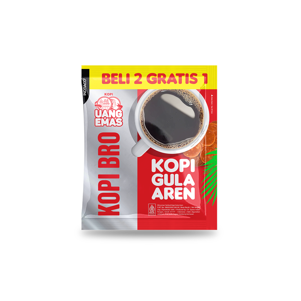 Uang Emas Kopi Bro Kopi Gula Aren